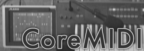 Very useful CoreMIDI app development tutorial series